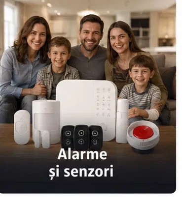 Panou de alarmă și senzor de mișcare pentru locuință