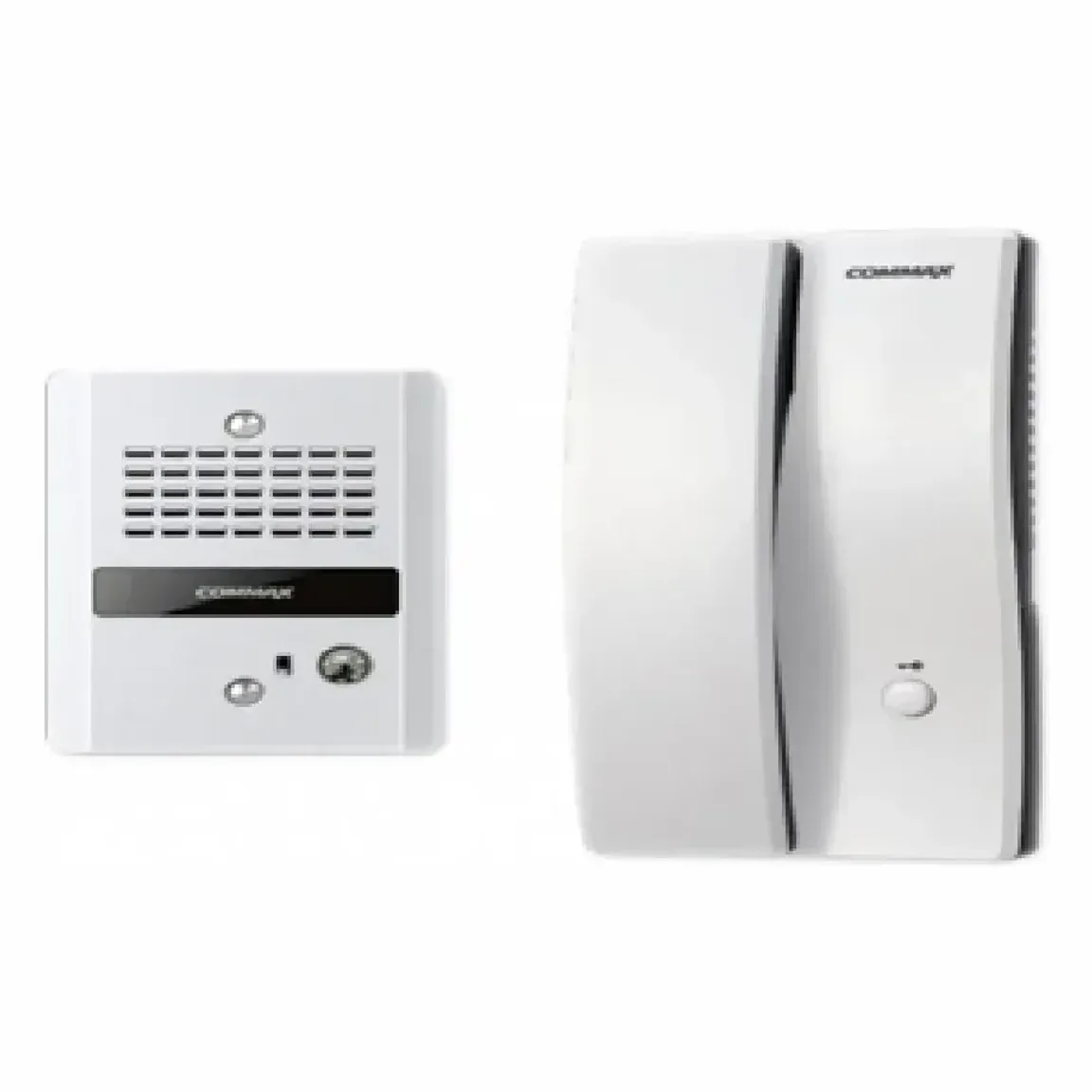 Kit interfon pentru o familie, conține un post de interior tip telefon