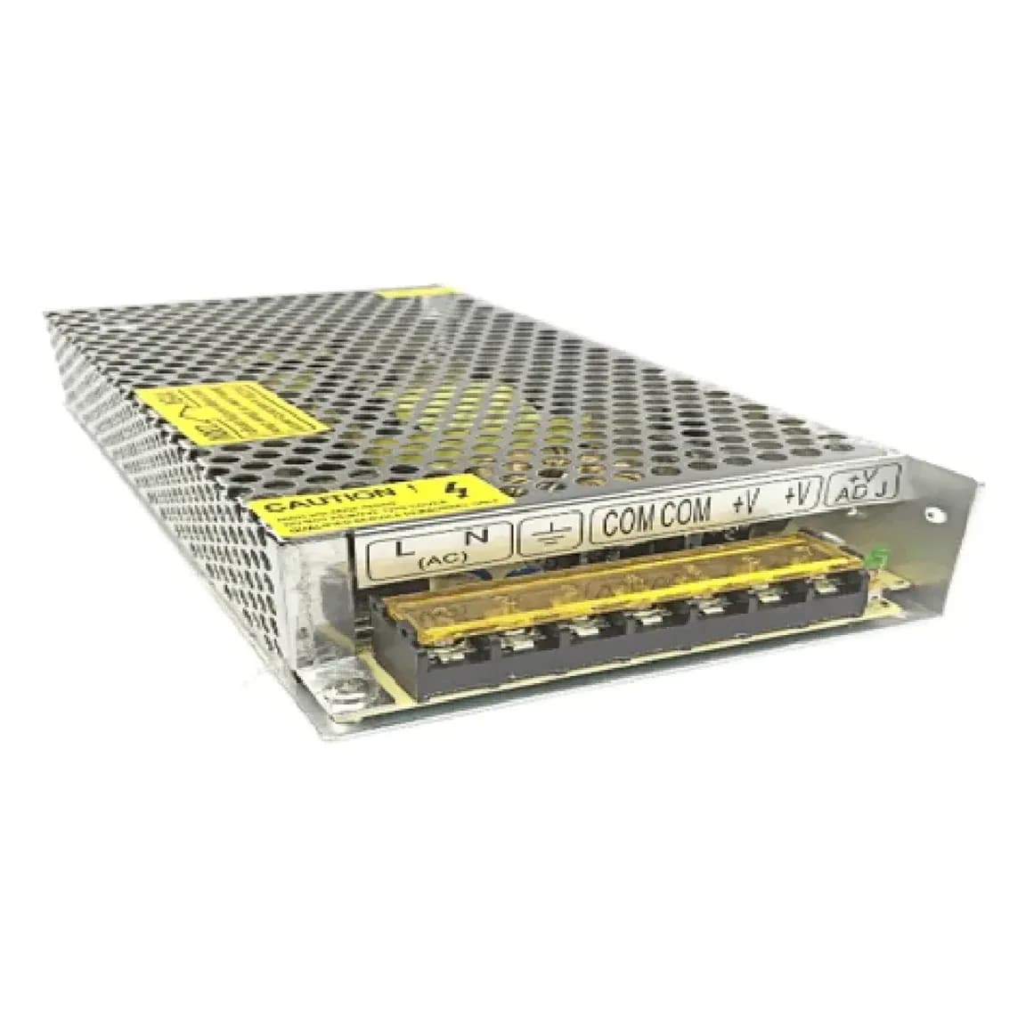 Sursă de alimentare industrială 24V 5A comutație, carcasă metal perforat